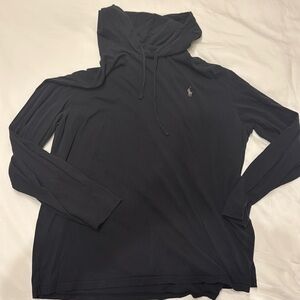 Polo Ralph Lauren Jersey Hooded T-Shirt, Size XL, GUC